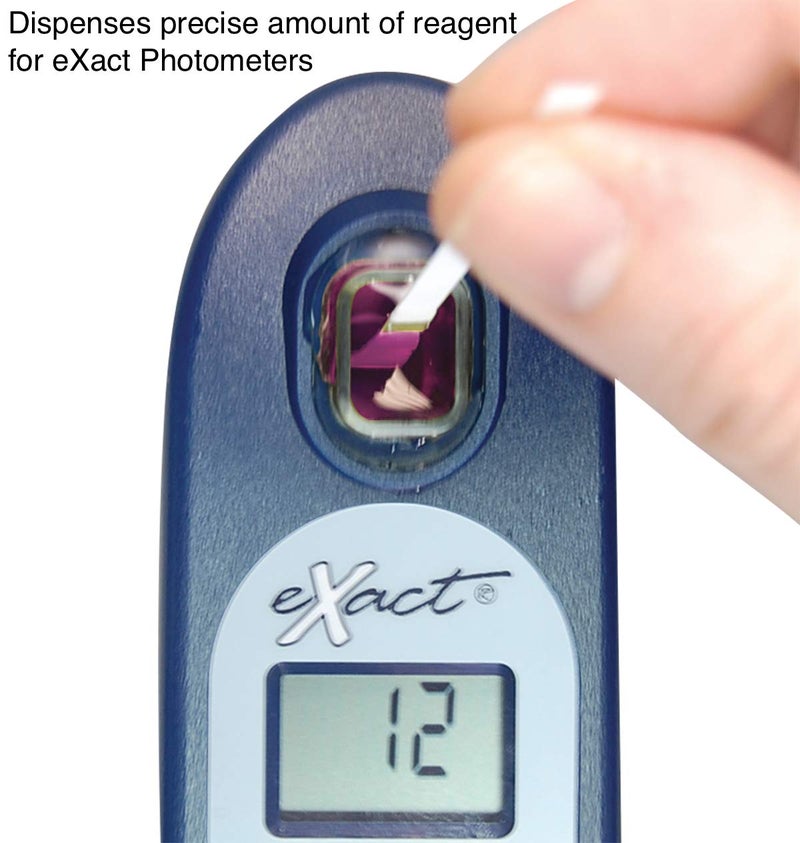 Industrial Test Systems eXact 486637 DPD-1 Micro Free Chlorine Test Strips for Photometers - 100 Tests - Image 2